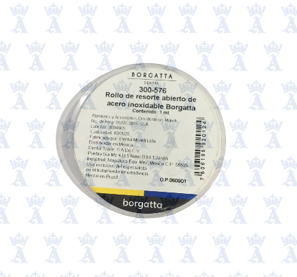 ROLLO DE RESORTE NITI ABIERTO .012