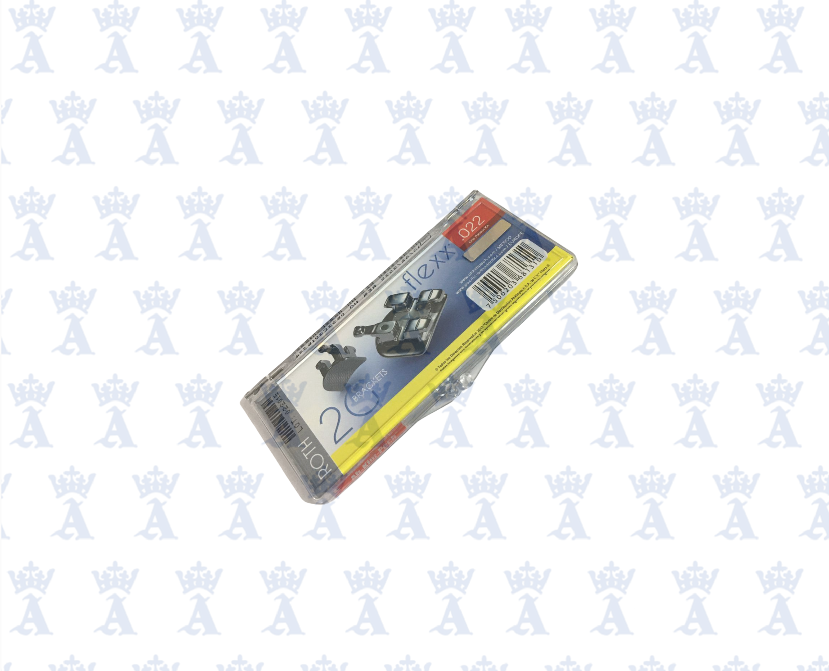 BRACKETS ROTH .022 FLEXX 2G CERAMICO