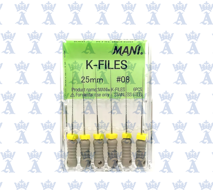 LIMAS K-FILES MANI 8 25MM