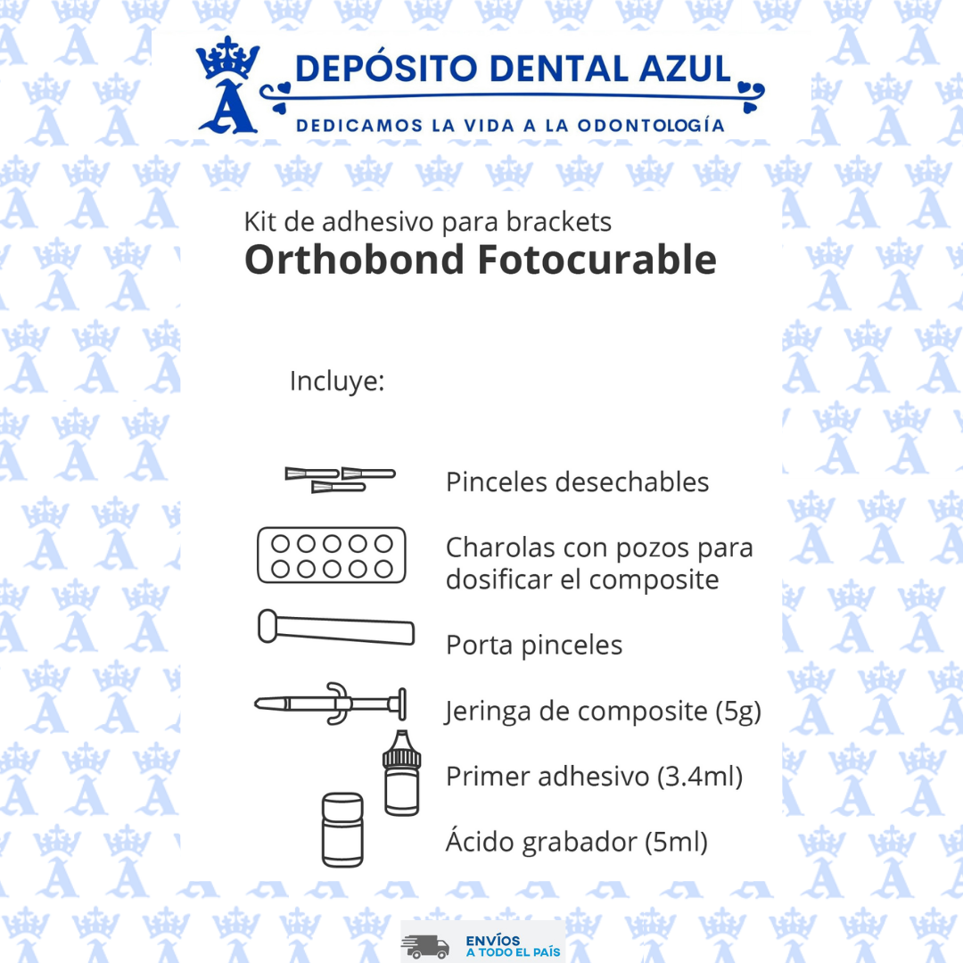 KIT RESINA ORTHOBOND FOTOCURABLE LIGHT