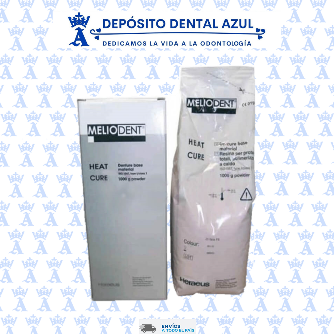 MELIODENT HEAT CURE COL PINK 26V 1000G