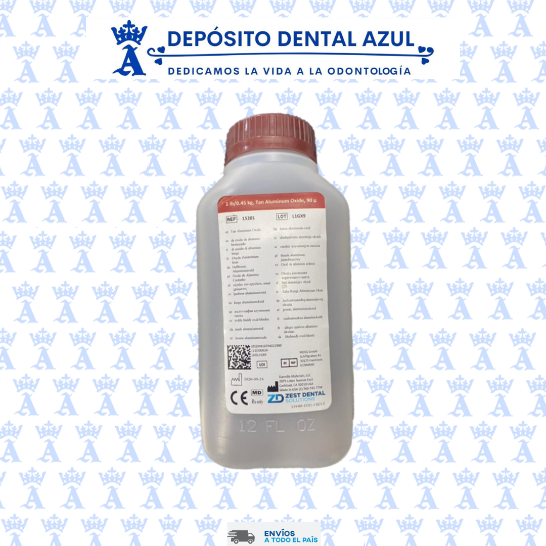 ARENA OXIDO DE ALUMINIO 1 LIBRA 90 MIC(CAFE)