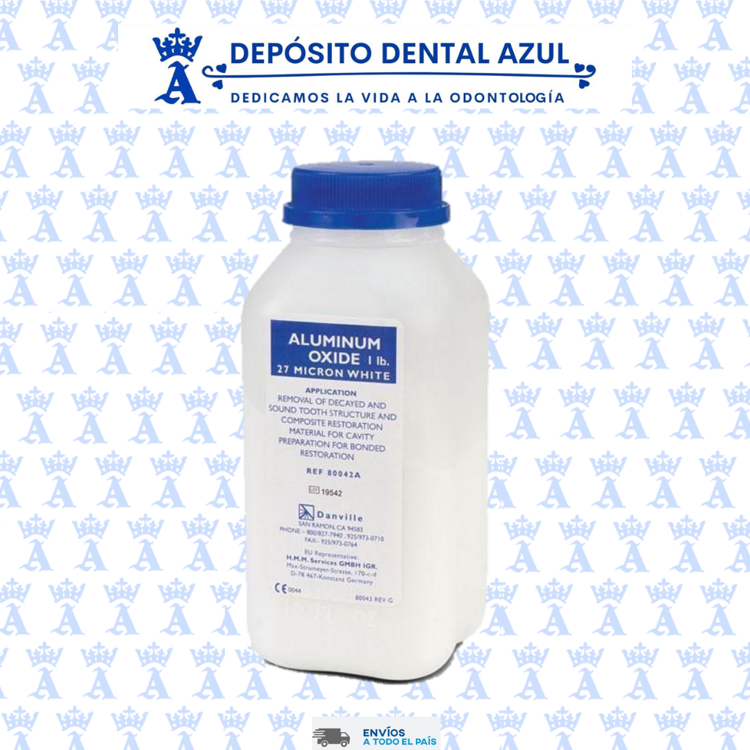 ARENA OXIDO DE ALUMINIO 1 LIBRA 27 MICRA (AZUL)