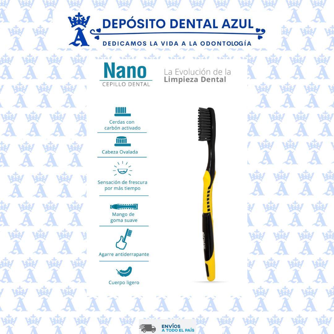 CEPILLO NANO CERDA DE CARBON ACTIVO PZ