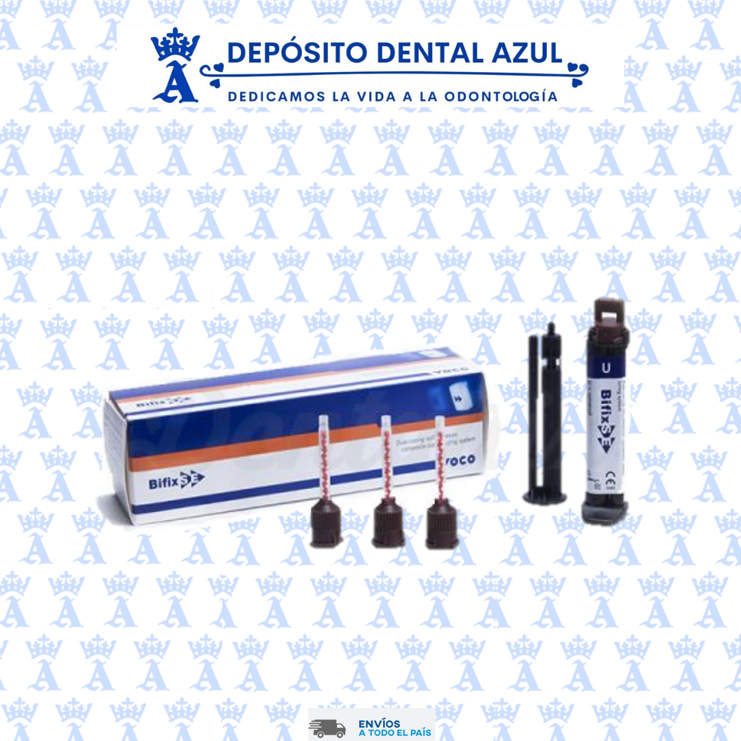 BIFIX SE CEMENTO DUAL COLOR TRANSPARE 5G