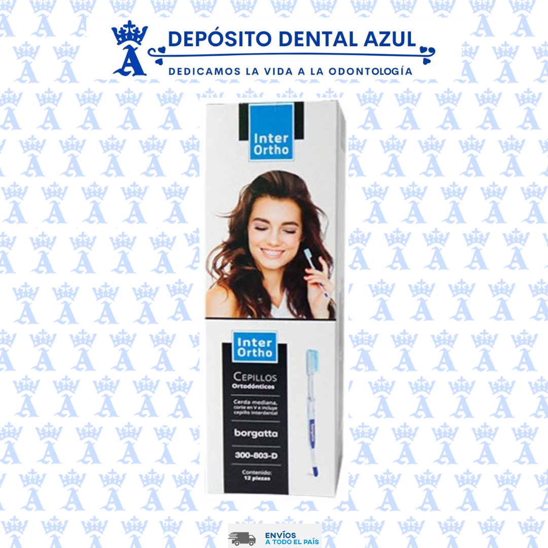 CEPILLO CLINIC P/ORTODONCIA C/12 BORGATT