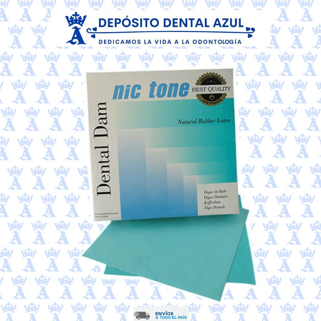 DIQUE DE HULE 5X5 MEDIO C/36 VERDE