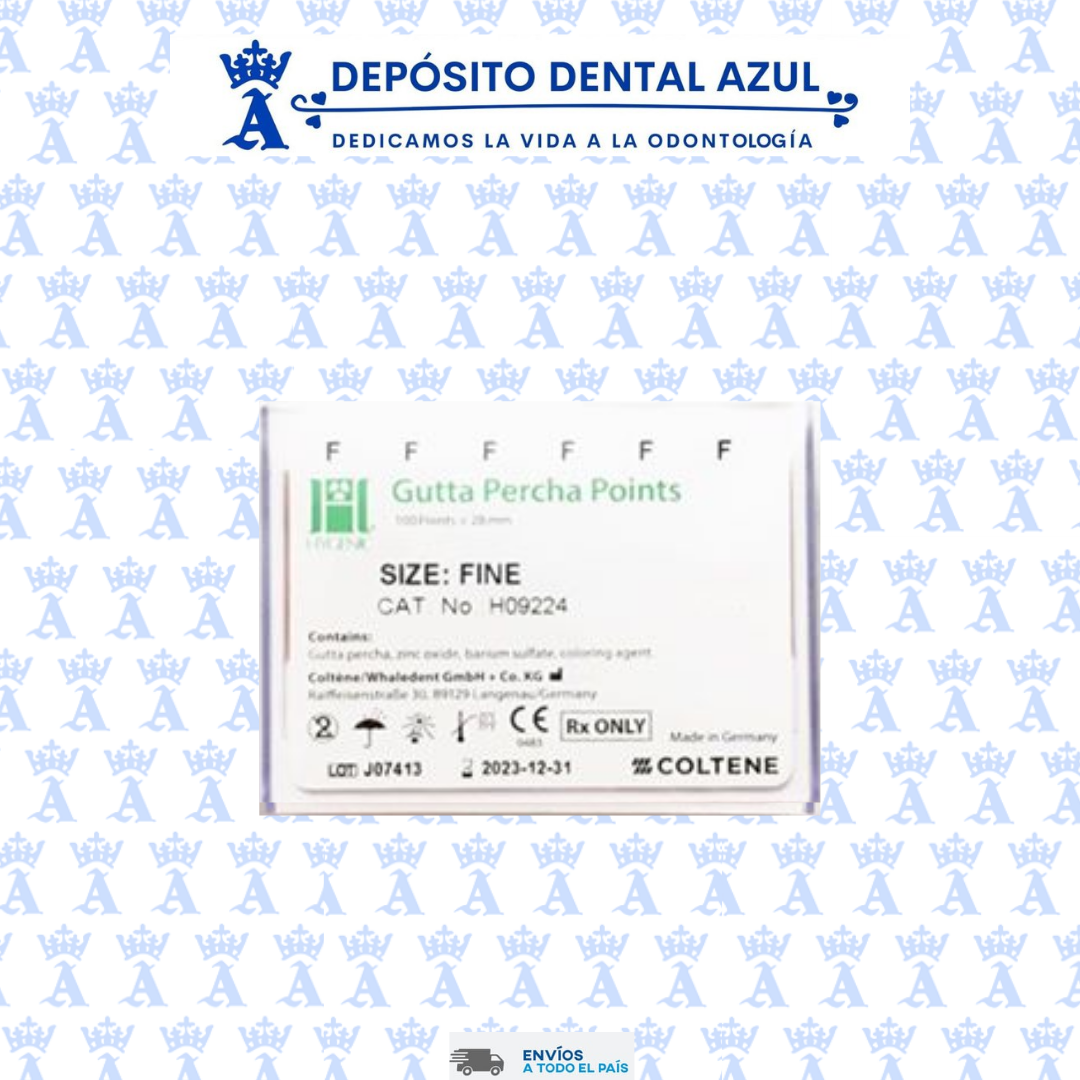 GUTTA PERCHA F HYGENIC PUNTAS