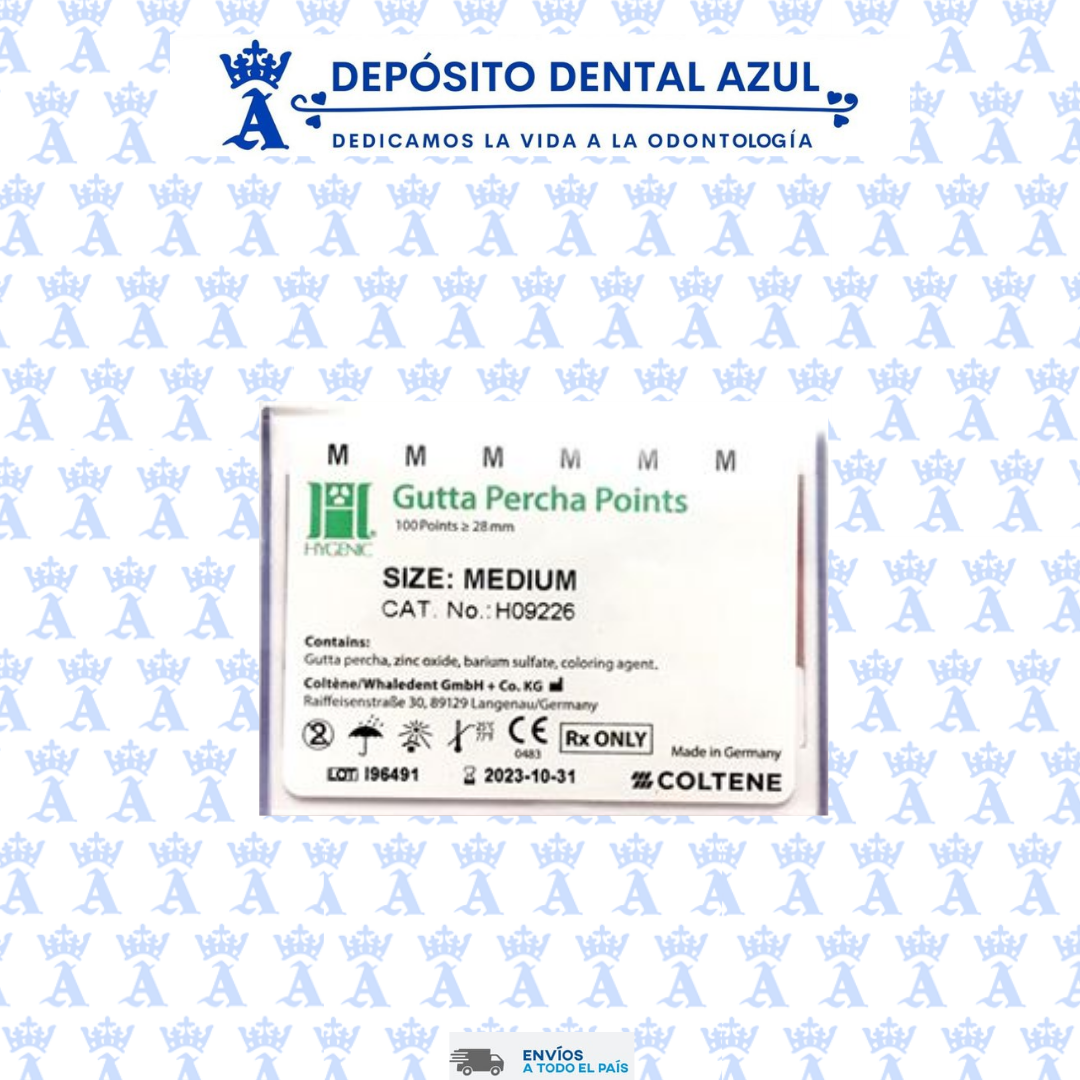 GUTTA PERCHA M HYGENIC PUNTAS