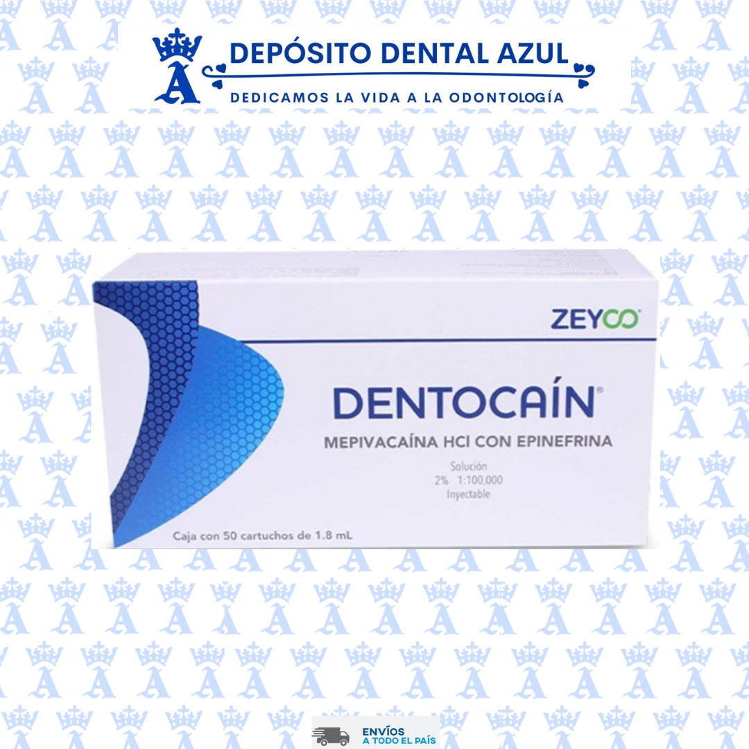 DENTOCAIN MEPIVACAINA 2% CAJA **
