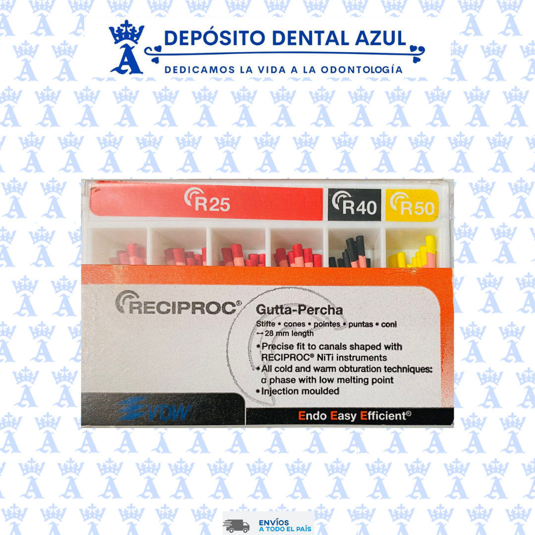 GUTTAPERCHA RECIPROC R25 R40 R50 28MM