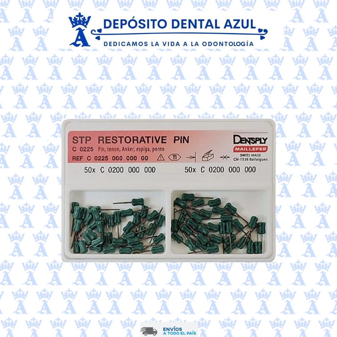 PIN INTRADENTINARIO VERDE STP PZ