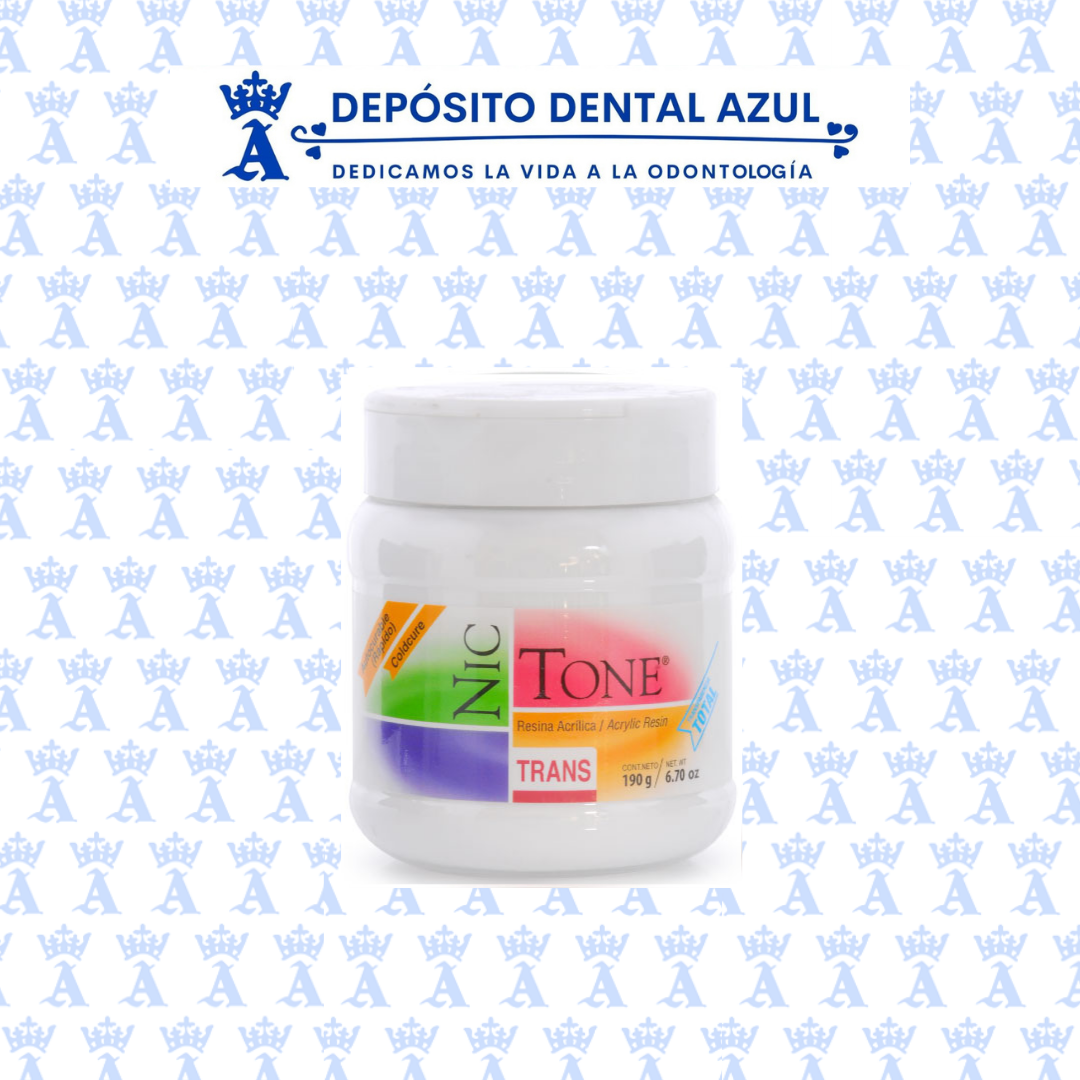 ACRILICO RAPIDO AUTOCURAB NICTONE 190GR TRANS