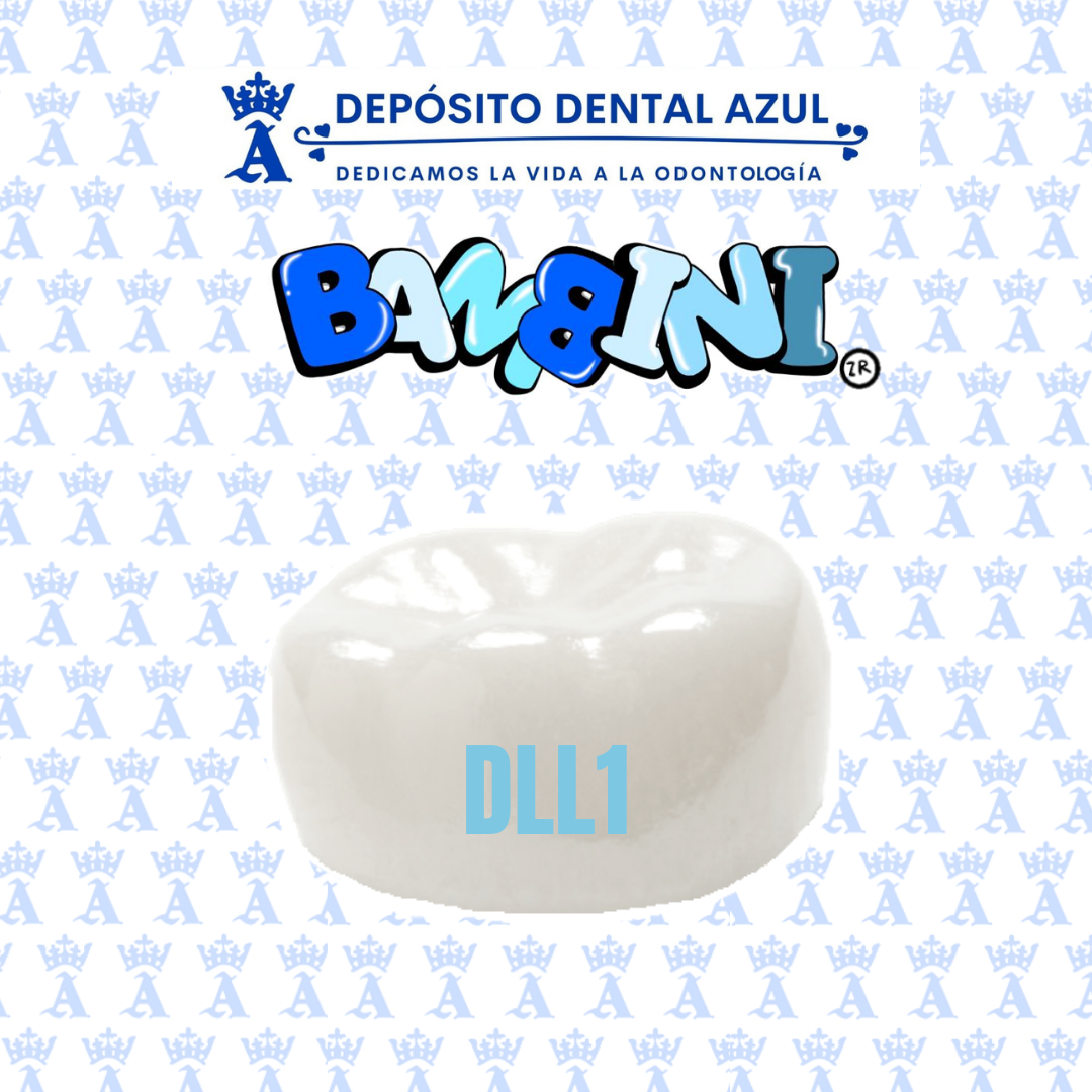 CORONA BAMBINI 1ER MOLAR DLL1 ZIRCONIA