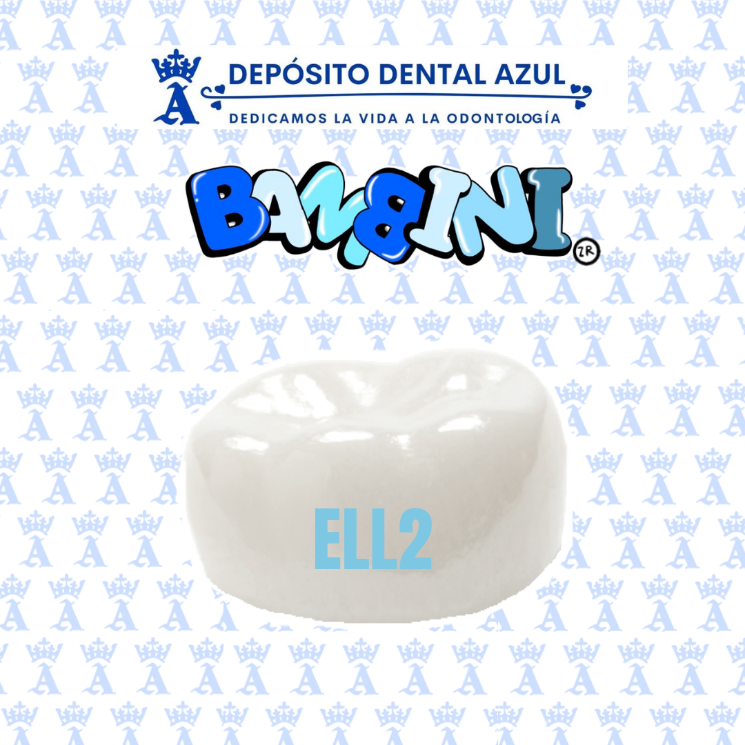 CORONA BAMBINI 2DO MOLAR ELL2 ZIRCONIA