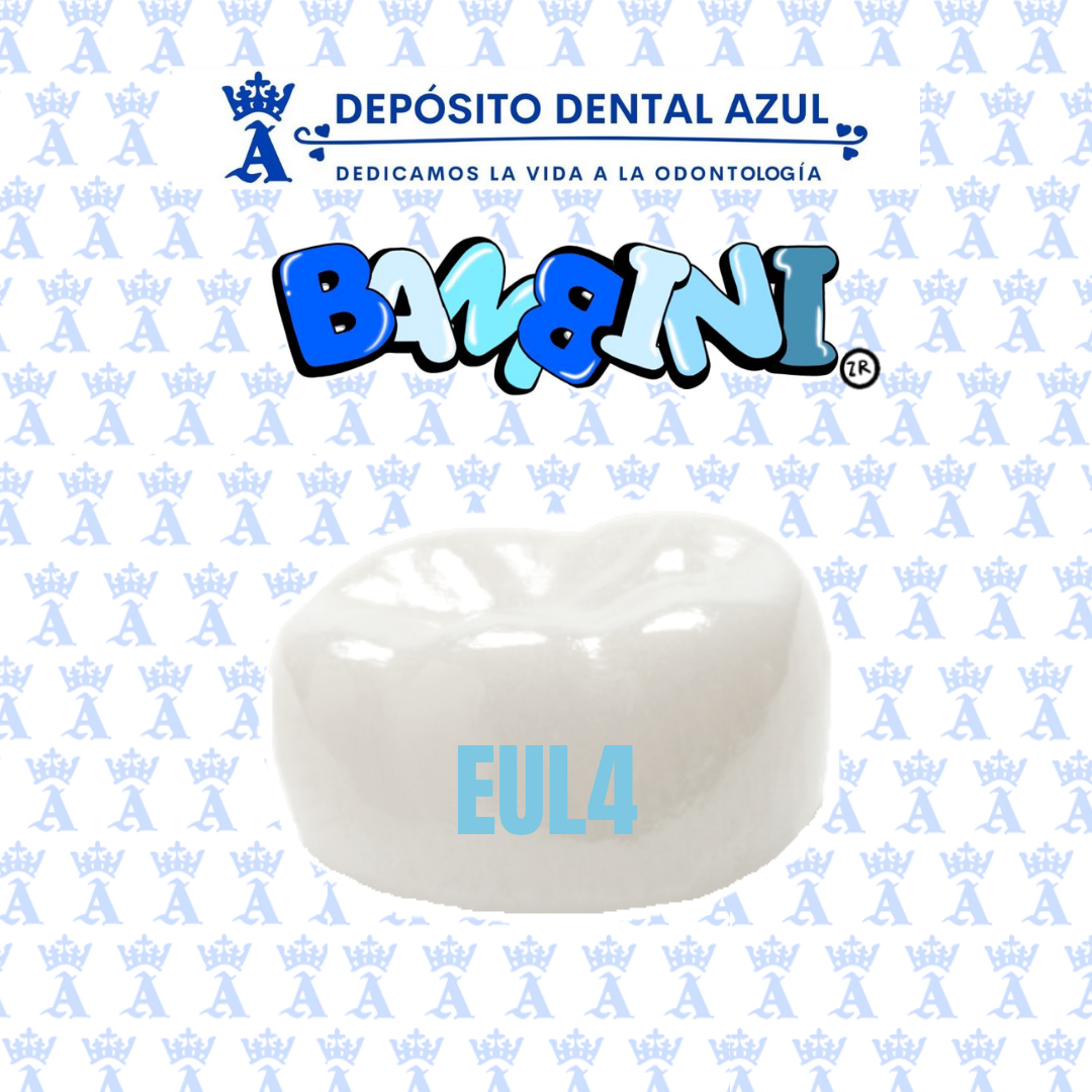 CORONA BAMBINI 2DO MOLAR EUL4 ZIRCONIA
