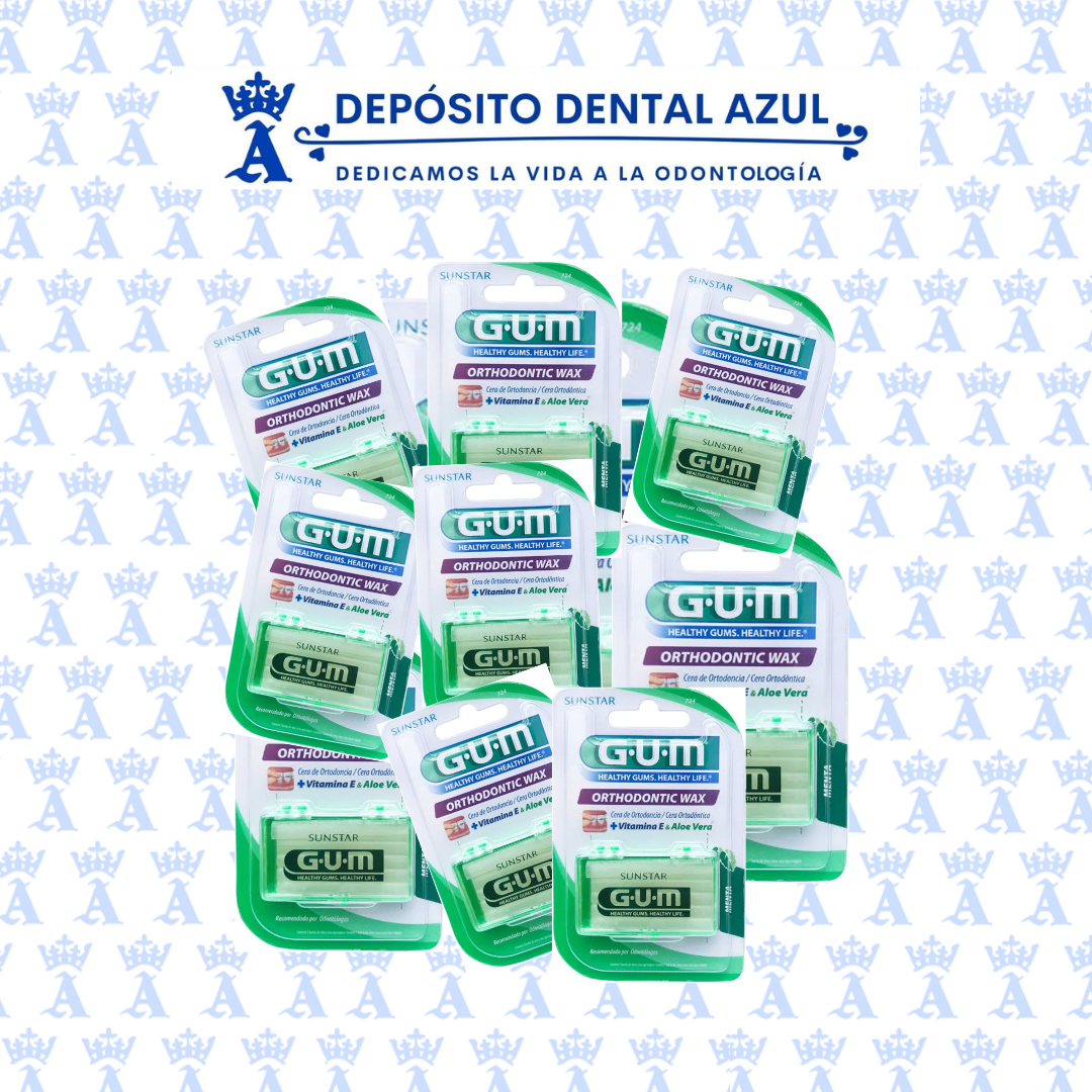 CERA P/ BRACKETS MENTA GUM 724 CAJA C/24