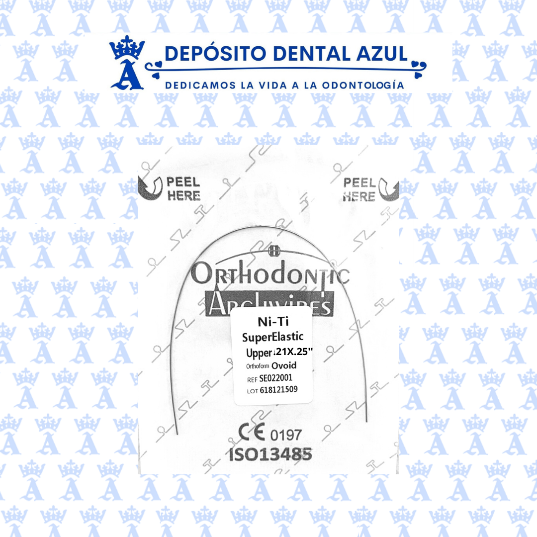 ARCO NITI OVOIDE .021X.025 SUP C/10 OPRE