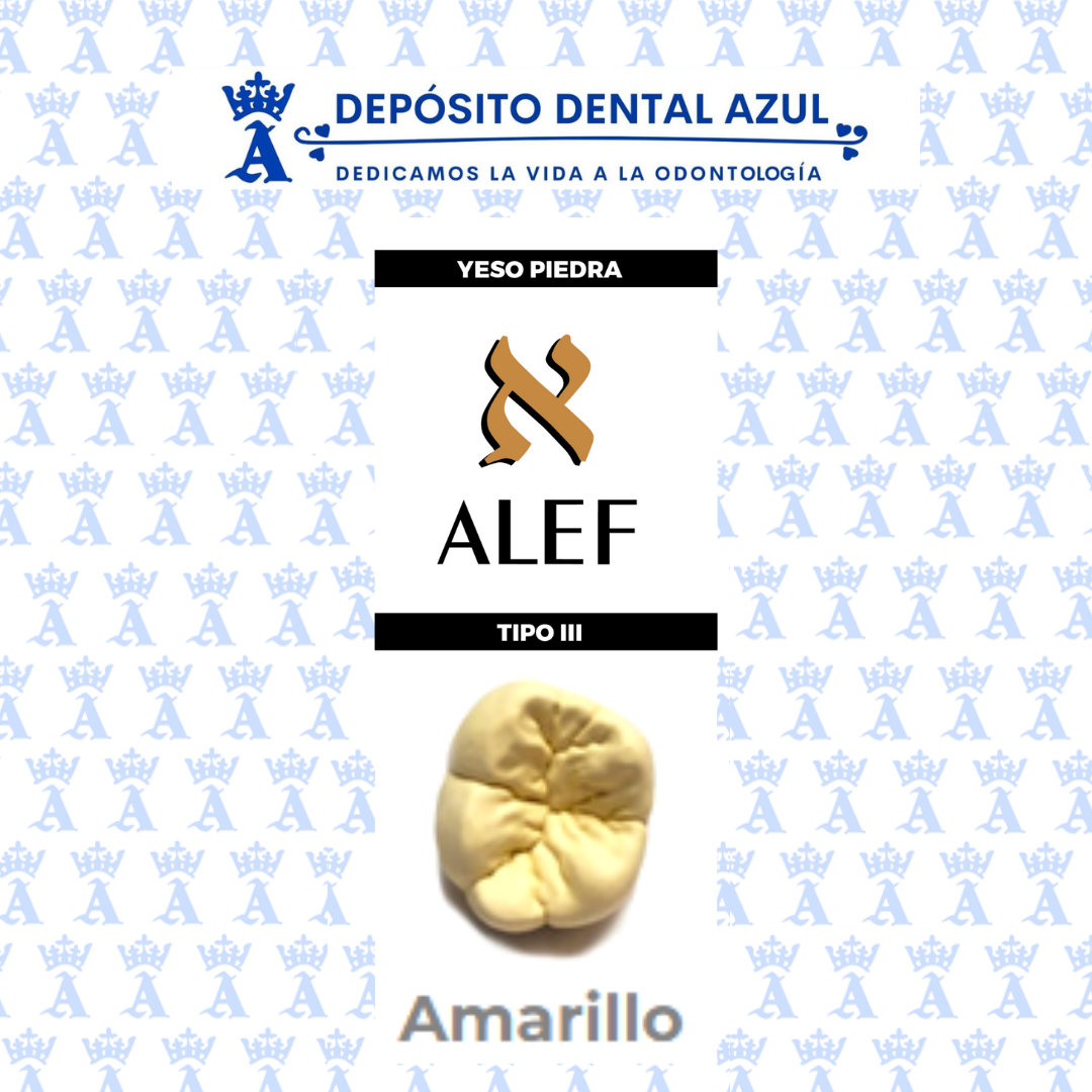 YESO PIEDRA ALEF AMARILLO RAPIDO 1KG