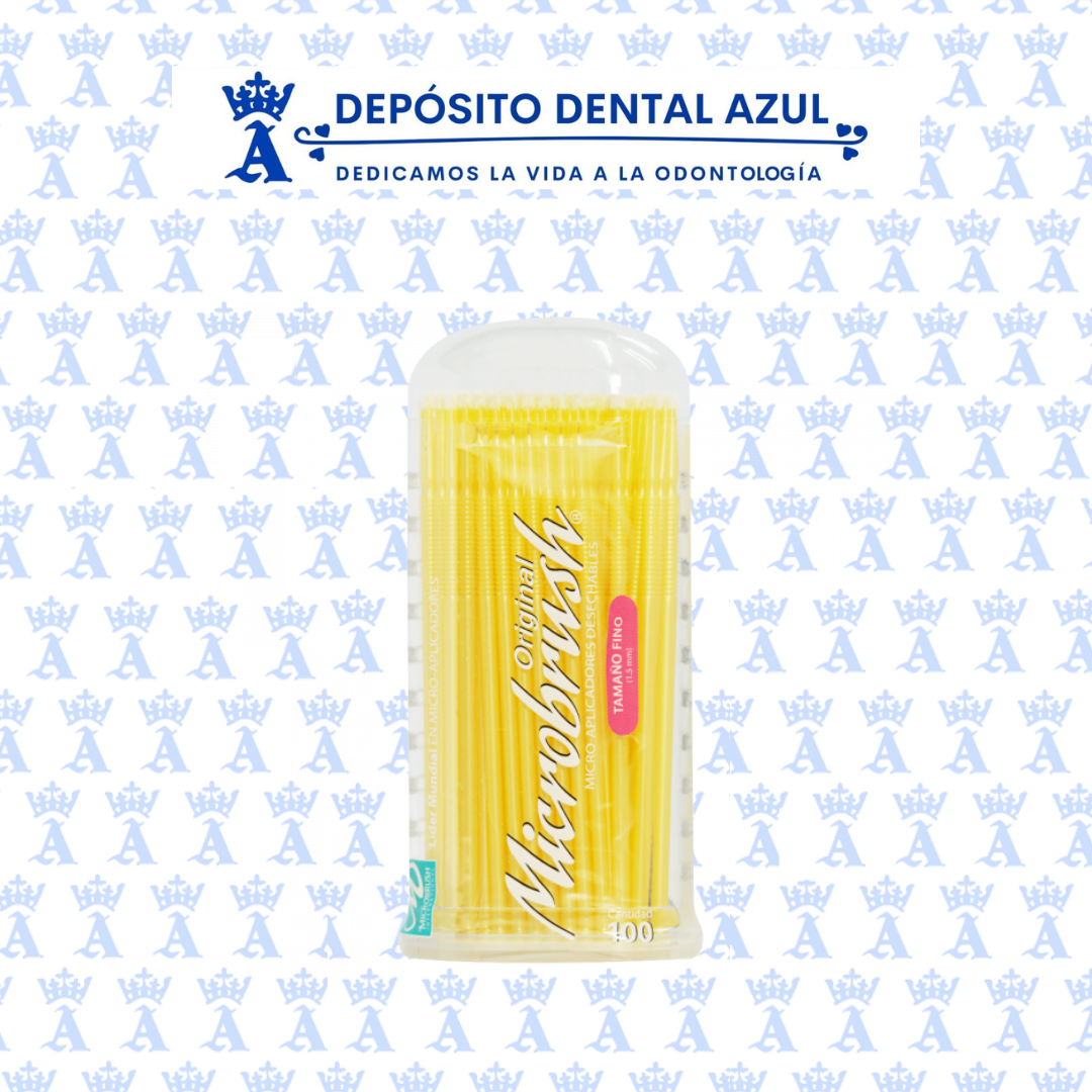 MICROBRUSH FINO C/100 AMARILLO VAMASA
