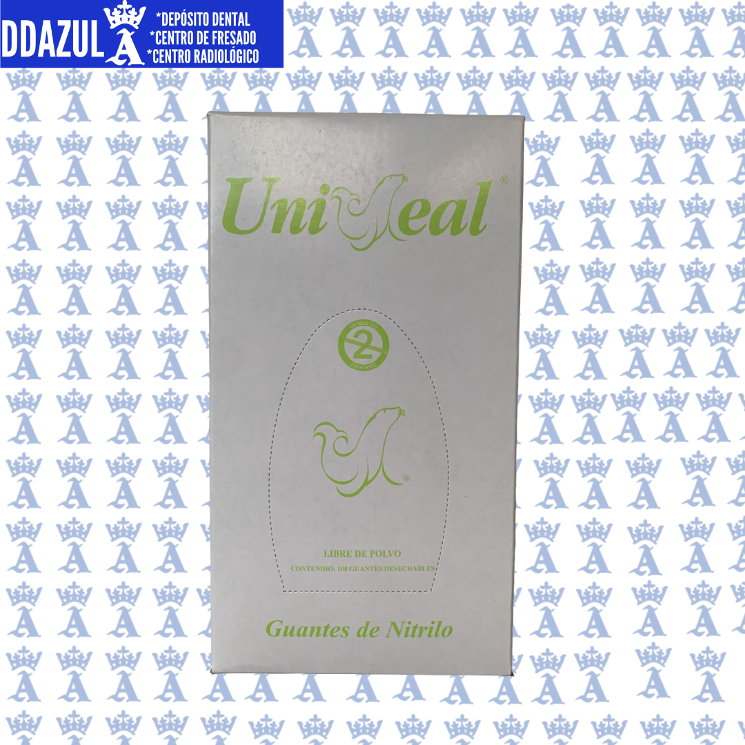 GUANTE UNISEAL NITRILO VERDE CH