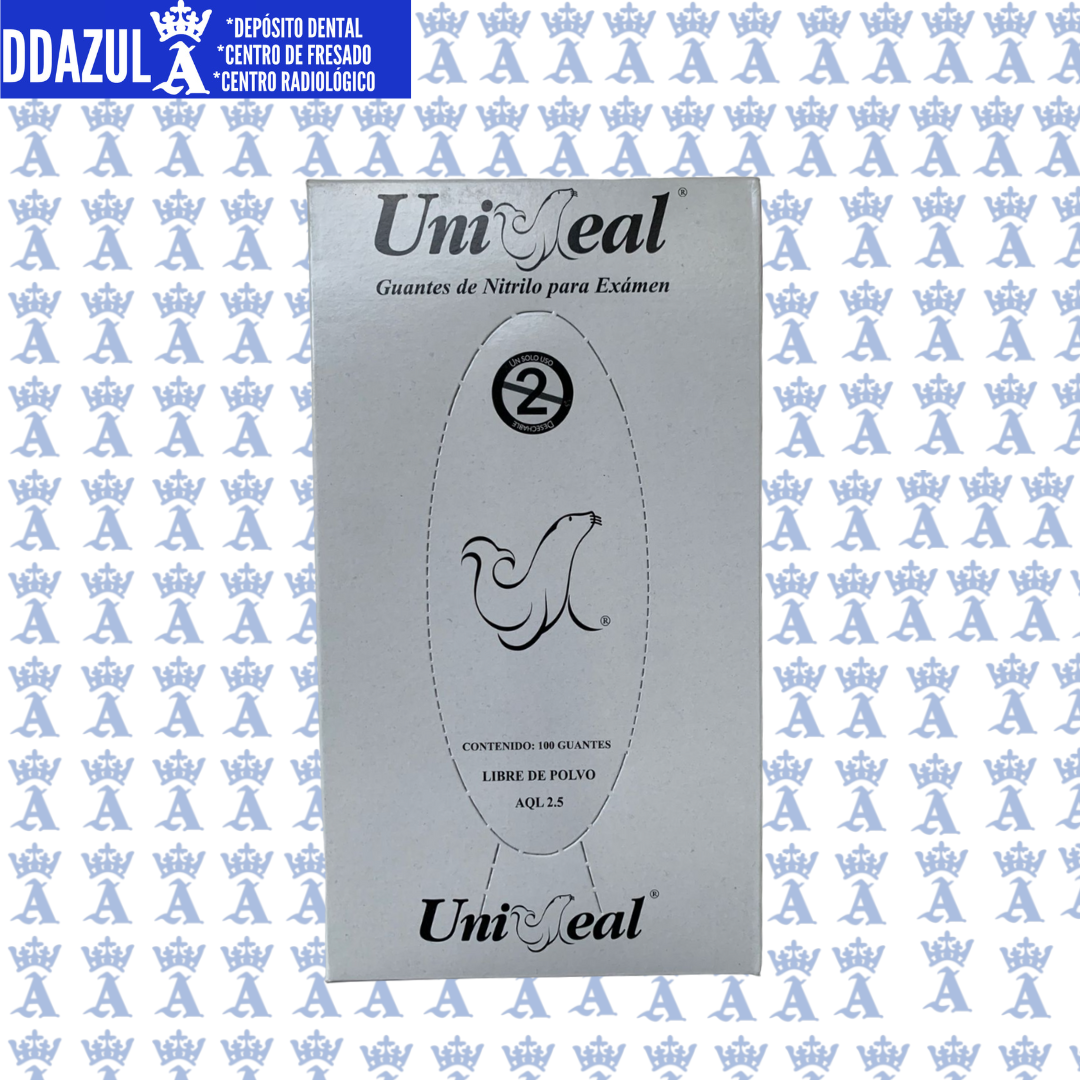GUANTE UNISEAL NITRILO NEGRO XCH