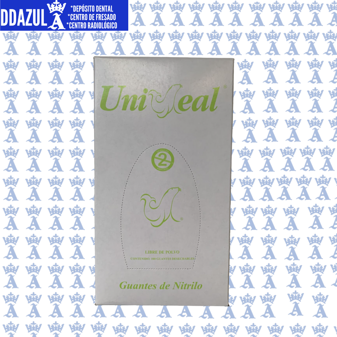 GUANTE UNISEAL NITRILO VERDE G