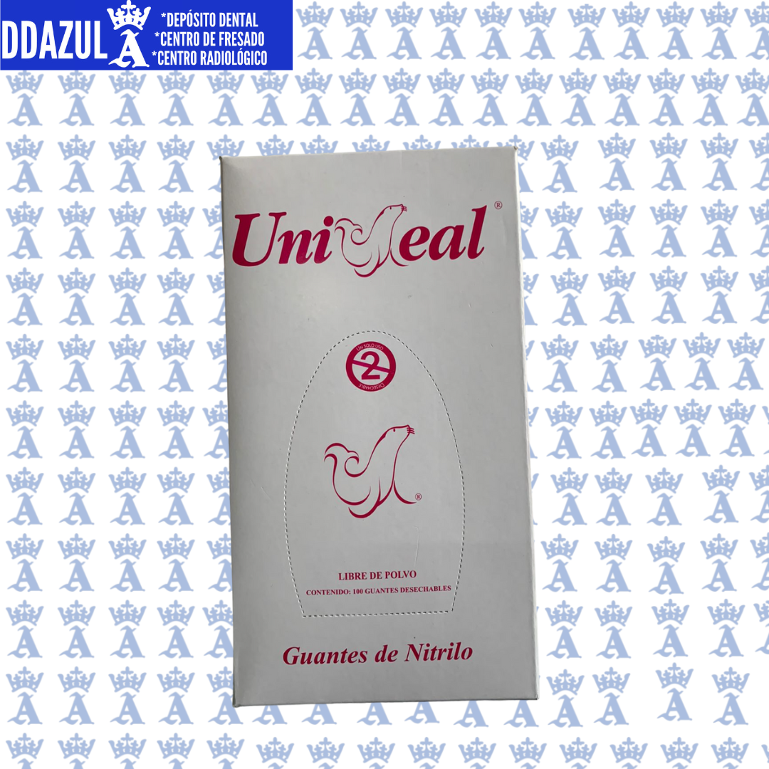 GUANTE UNISEAL NITRILO ROSA XCH