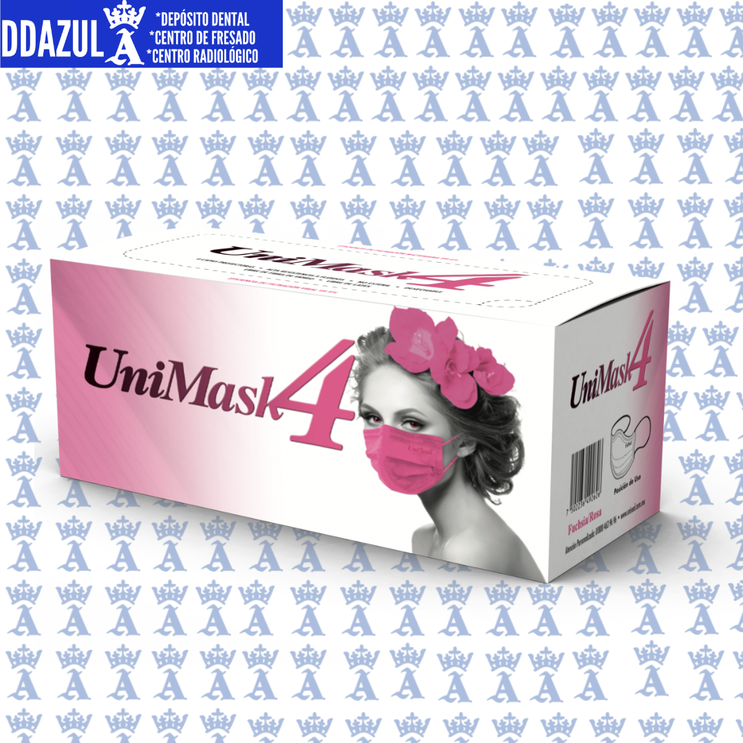 CUBREBOCA UNIMASK 4 ROSA