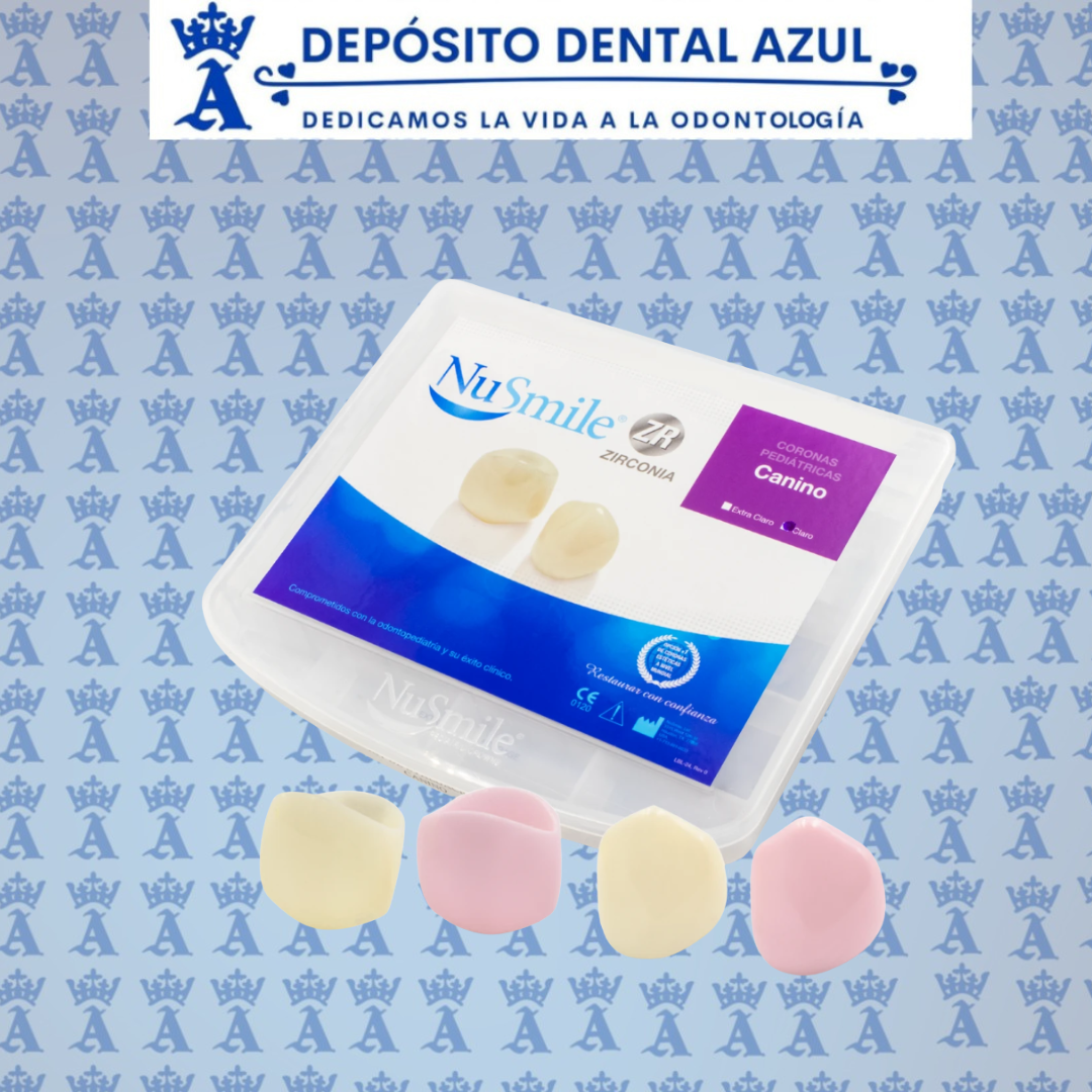 KIT CORONAS ZR CANINO C/16 NU SMILE