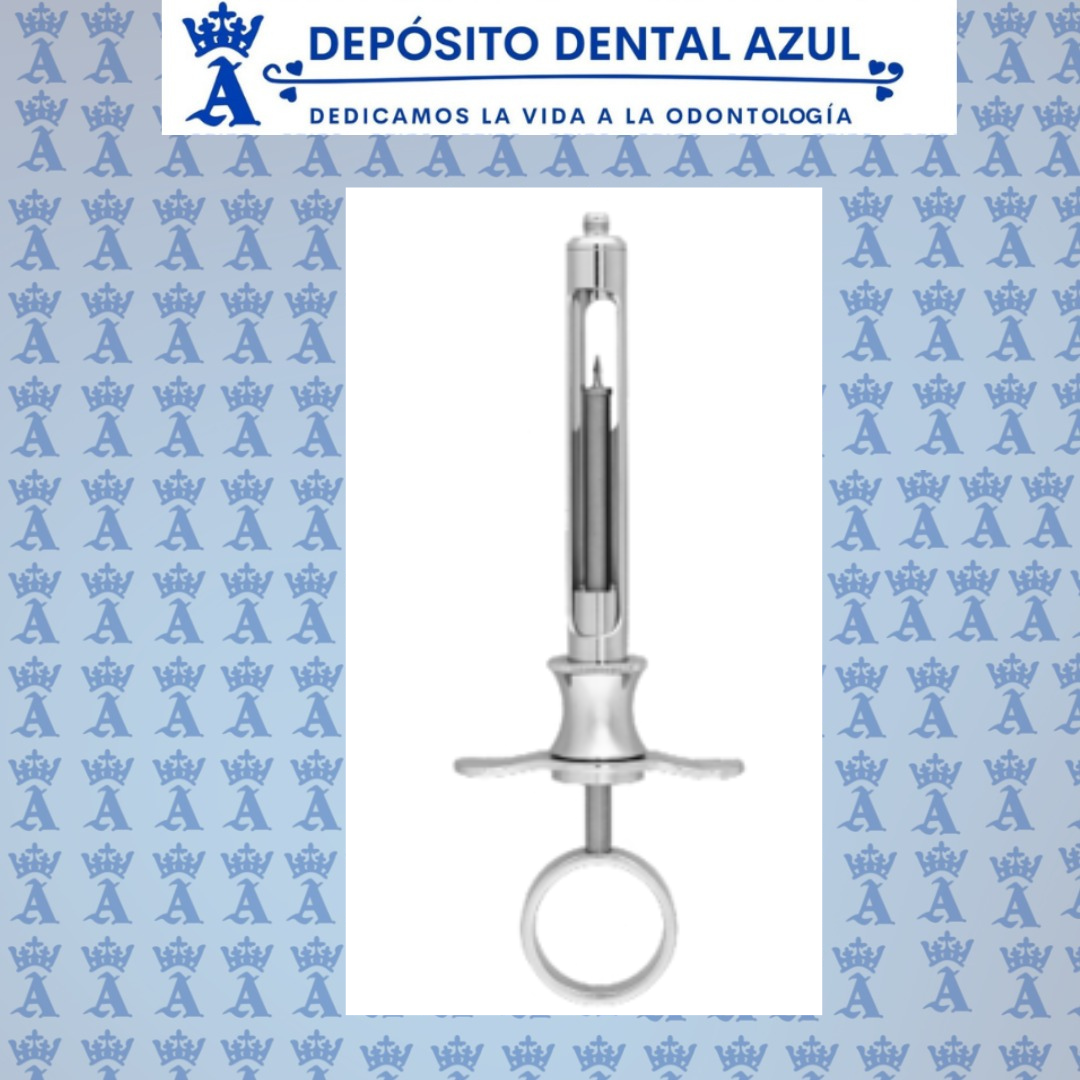 JERINGA CARPULE INOX C/ANILLO MEDESY