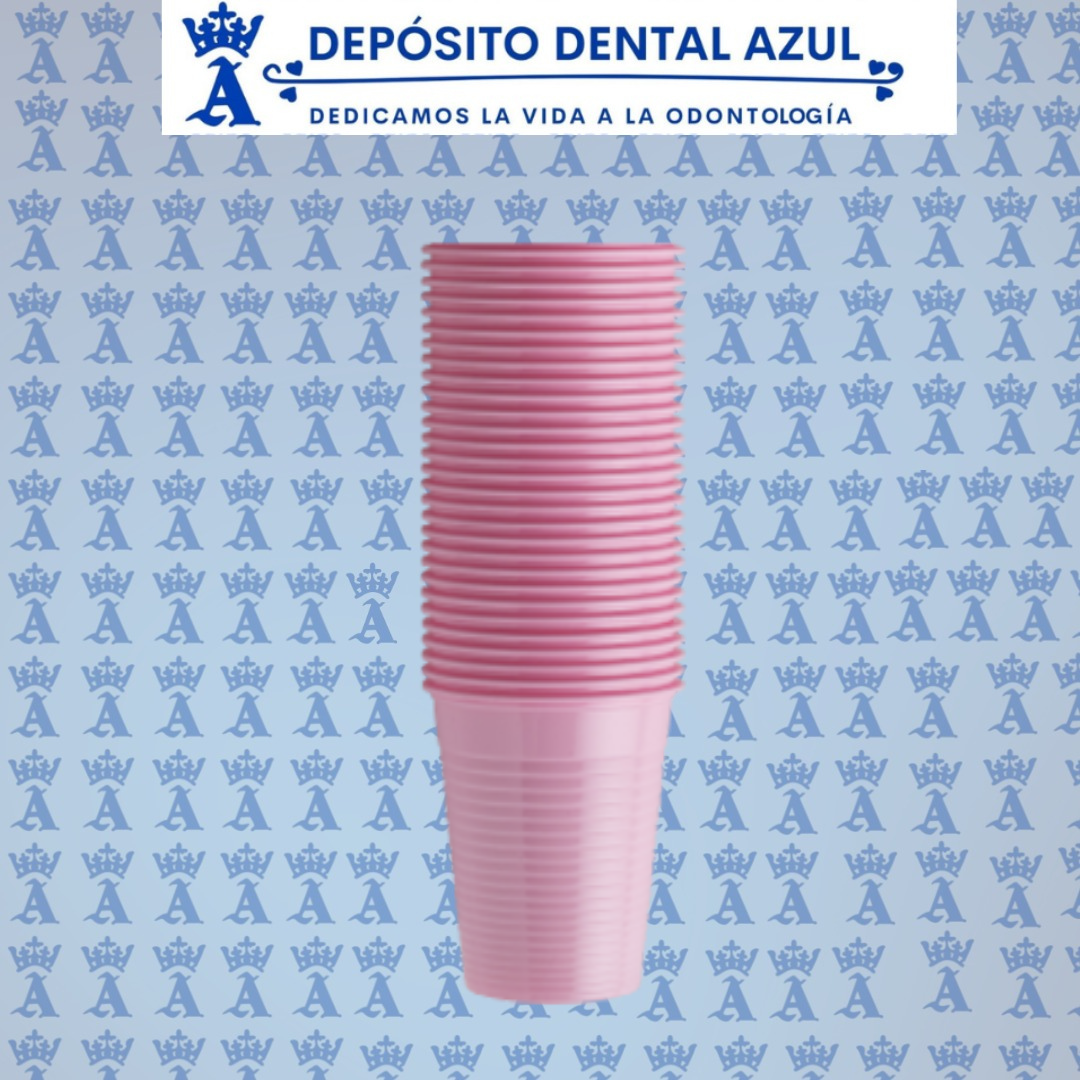 VASOS DE PLASTICO ROSA MEXICANO BOL C/50
