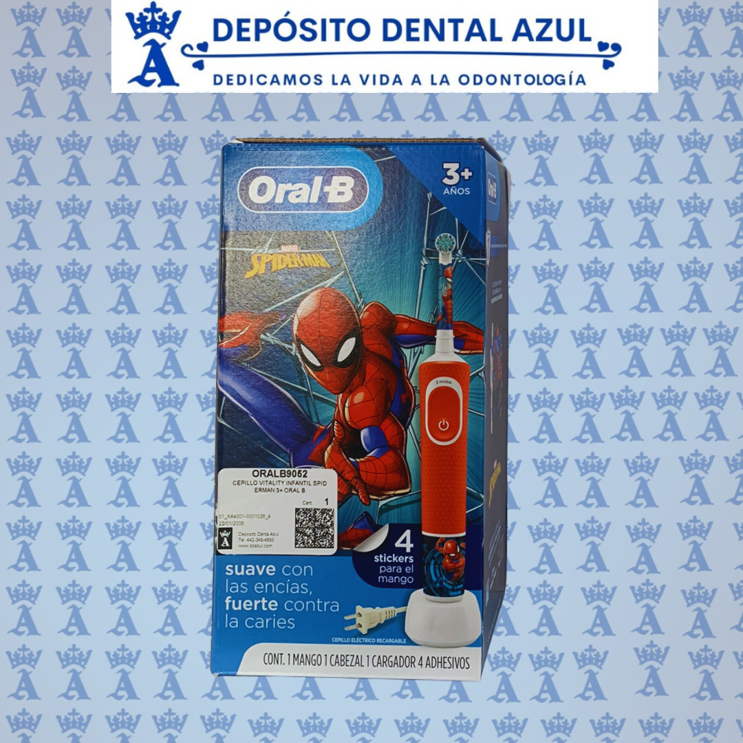 CEPILLO VITALITY INFANTIL SPIDERMAN 3+ ORAL B