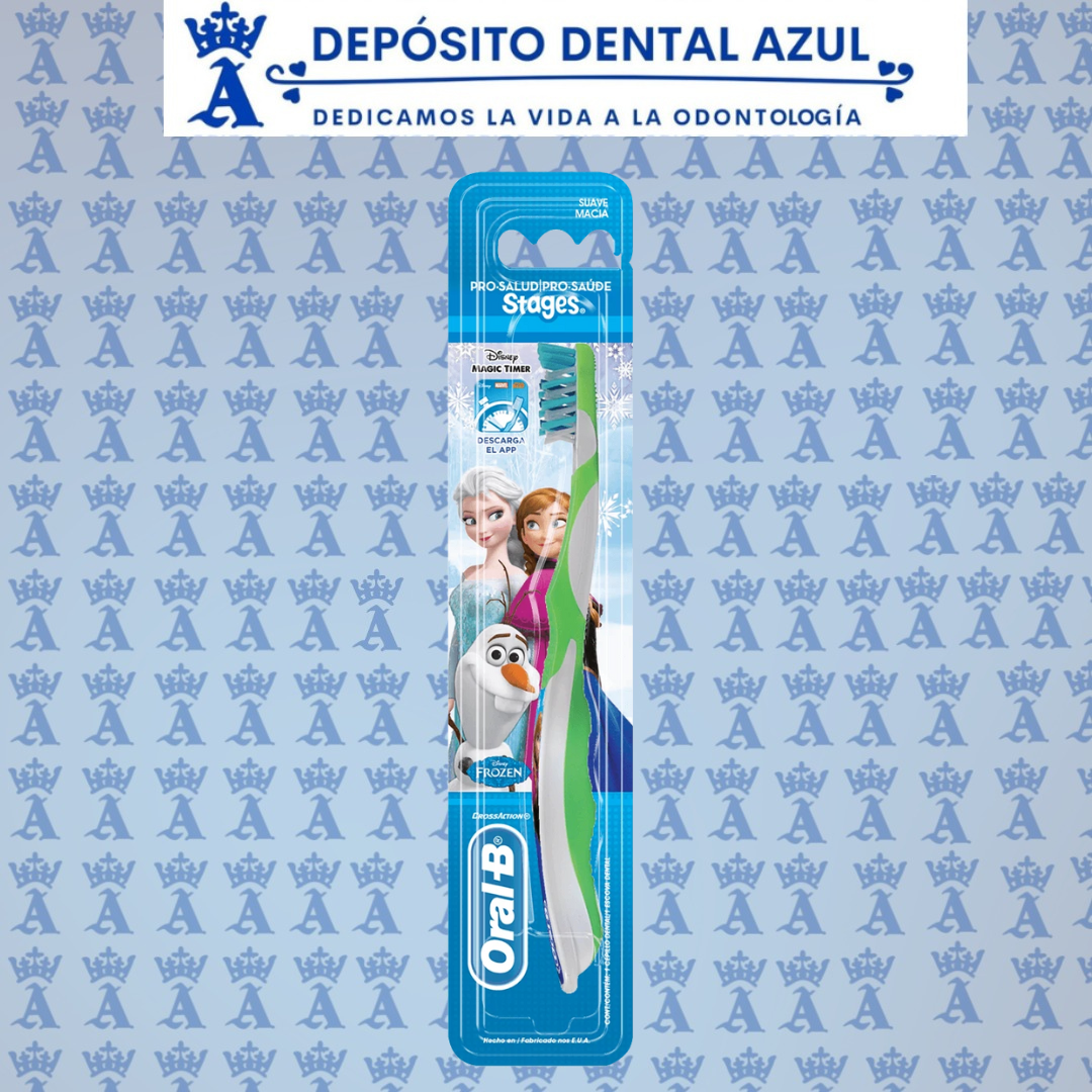 CEPILLO STAGE # 4 (8+ AÑOS)FROZEN &SPIDERMAN ORAL B