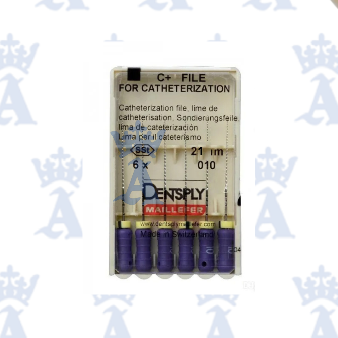 LIMAS C+READY STEEL P/CATHERIZACION #6 21MM C/6