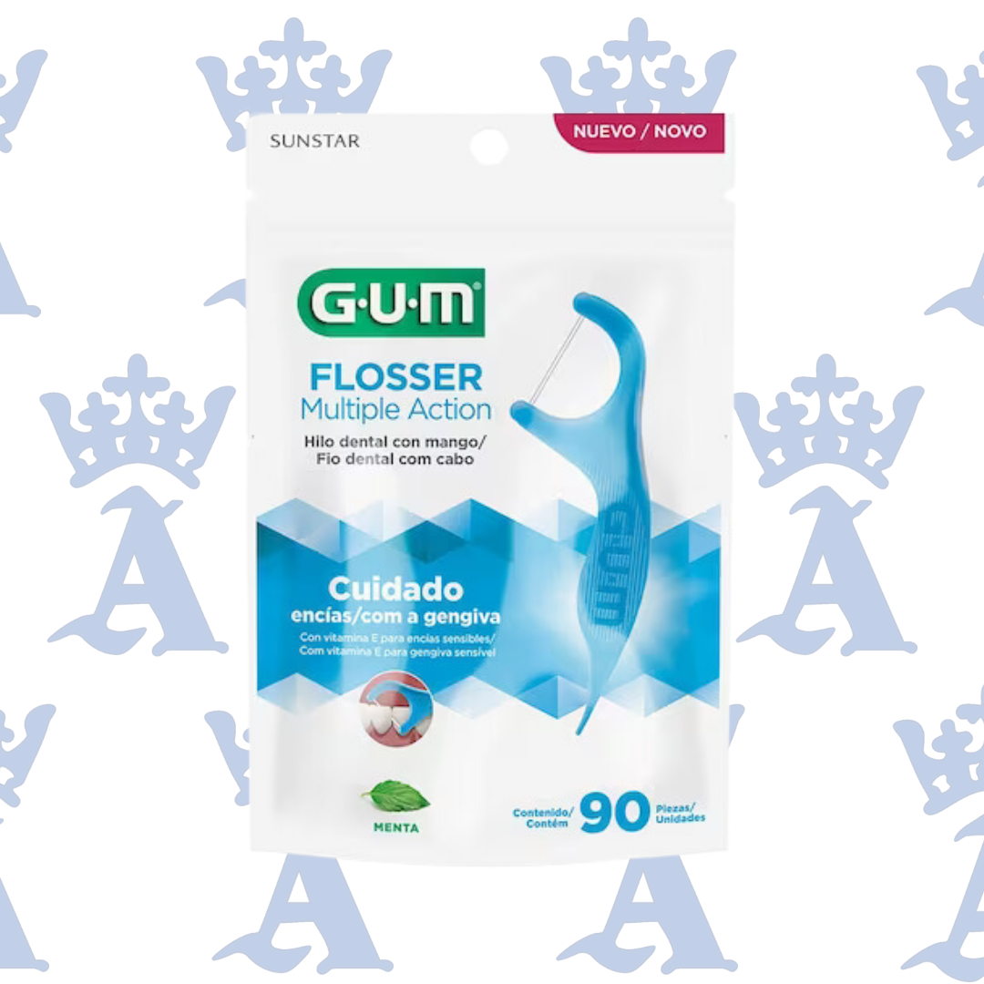 FLOSSERS MULTIPLE ACTION AZUL C/90