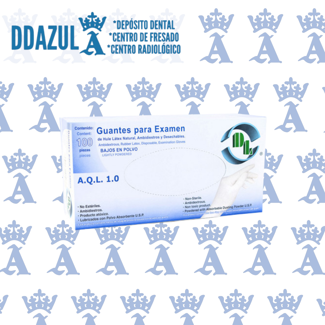 GUANTE DENTILAB LATEX G