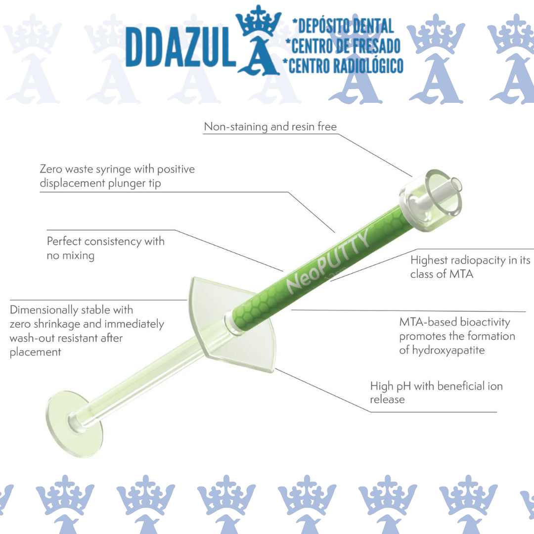 CEMENTO BIOCERAMICO NEOPUTTY 0.5GR NU SMILE