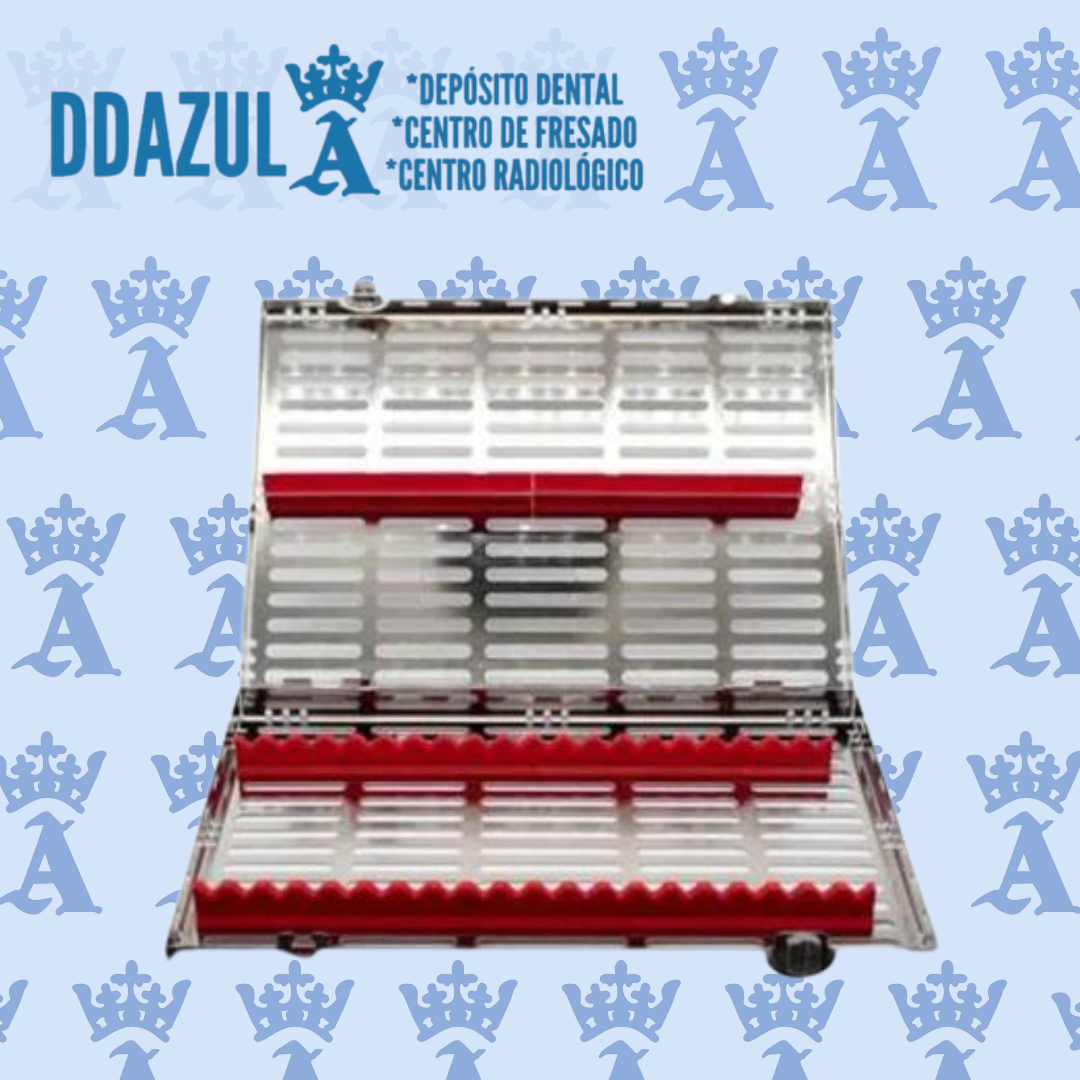 CASSETTE DOBLE P/20 INST ROJO HU