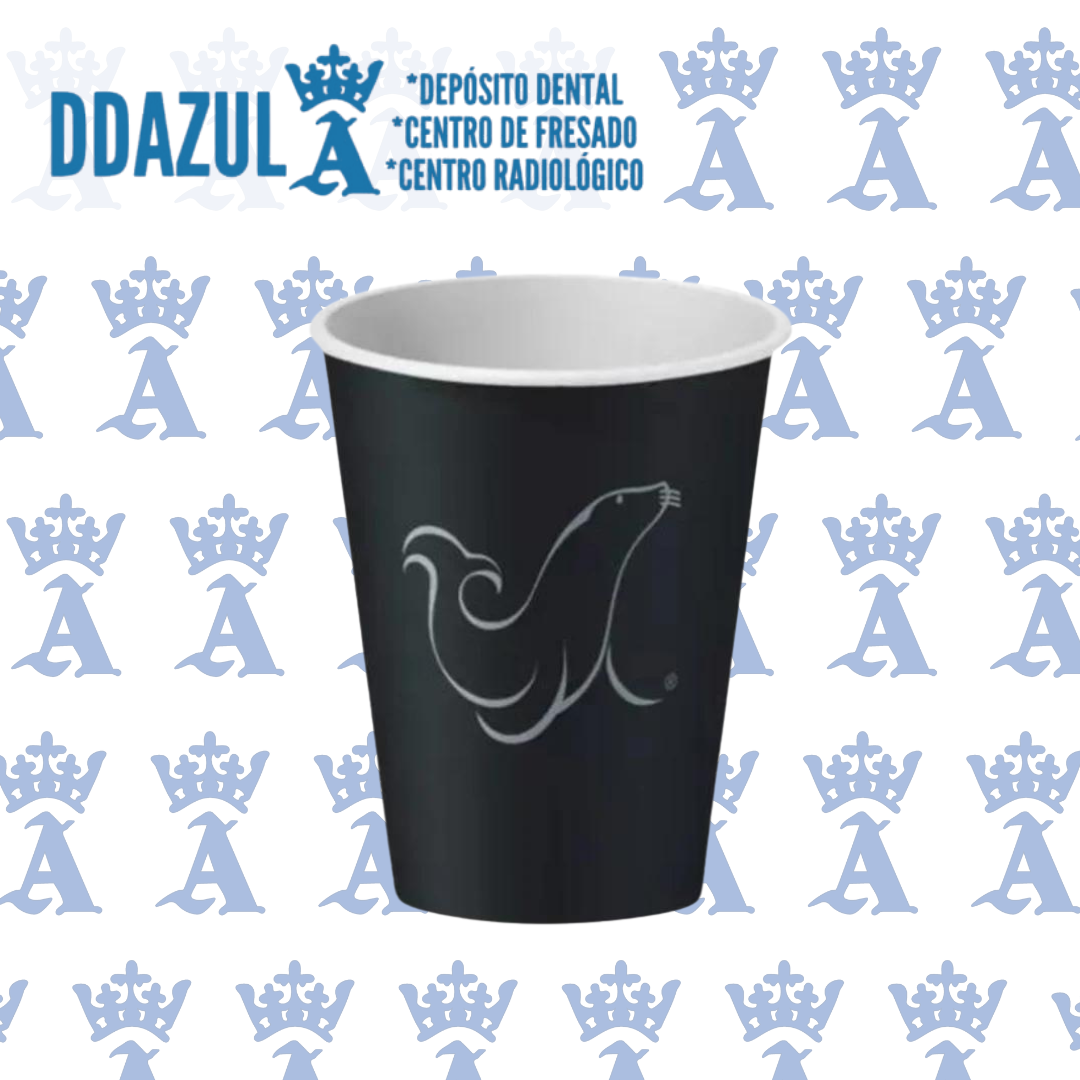 VASO DENTAL NEGRO PAQ C/50 3 oz/88ML