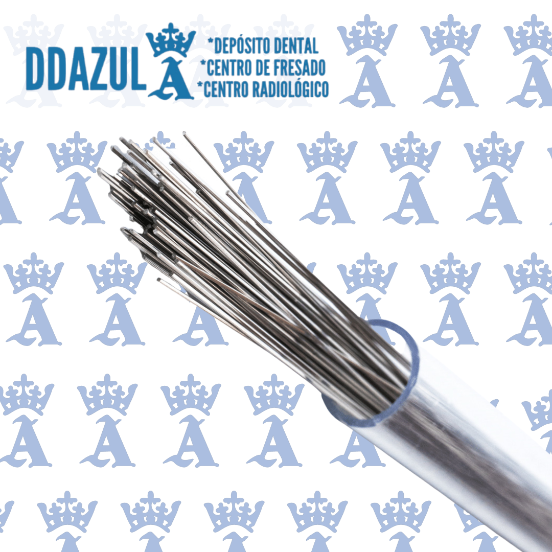 ALAMBRE TIRA DE ACERO INOX .036 PZ DENTICAST