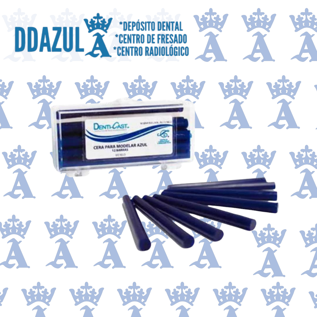 CERA P/MODELAR AZUL M. BARRA  DENTICAST