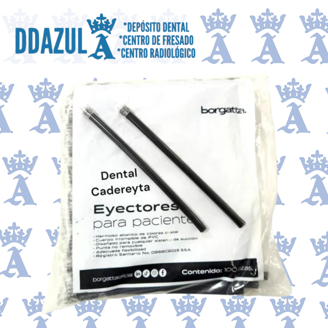 EYECTORES NEGRO BORGATTA BOLSA C/100