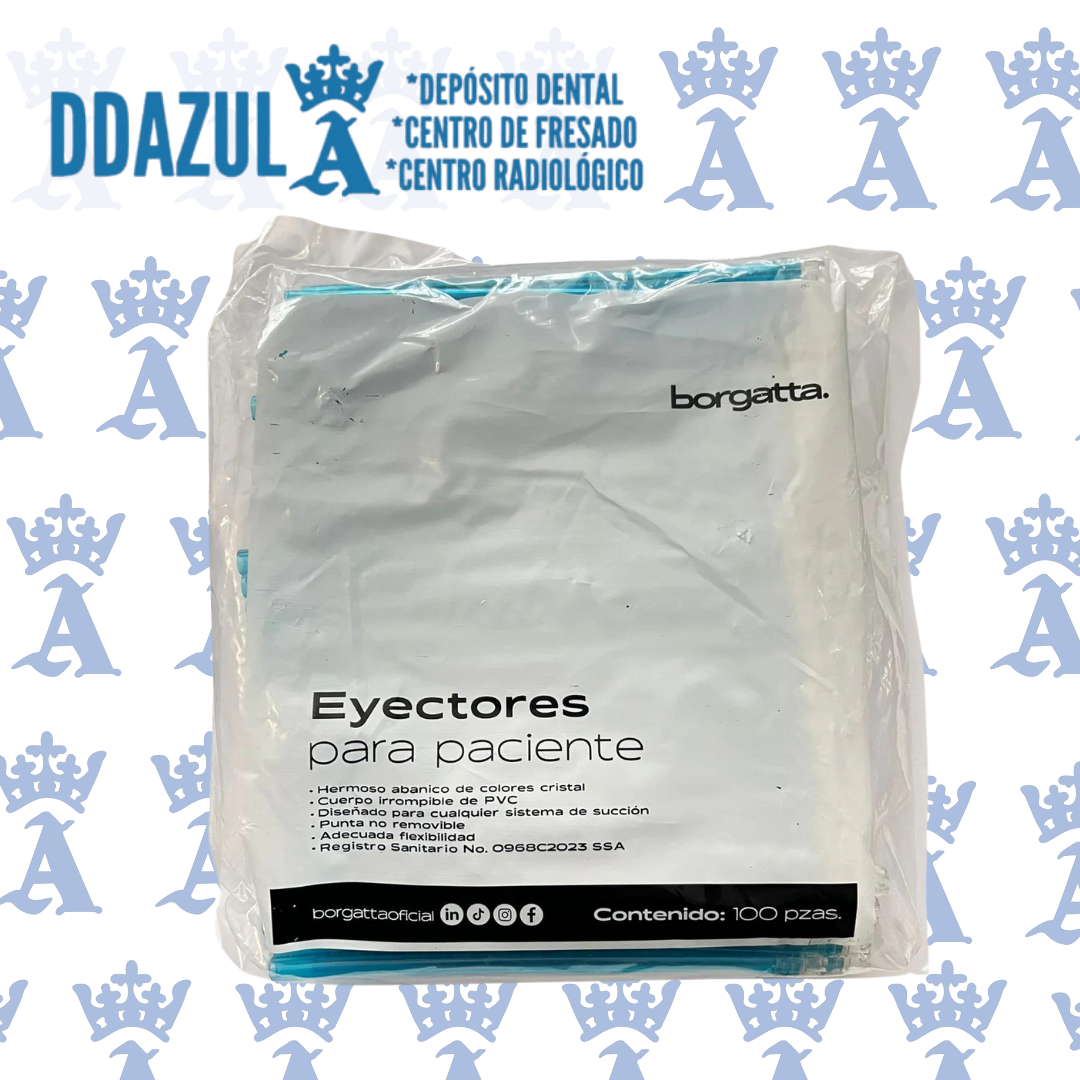 EYECTORES VERDE MENTA BORGATTA BOLSA C/100