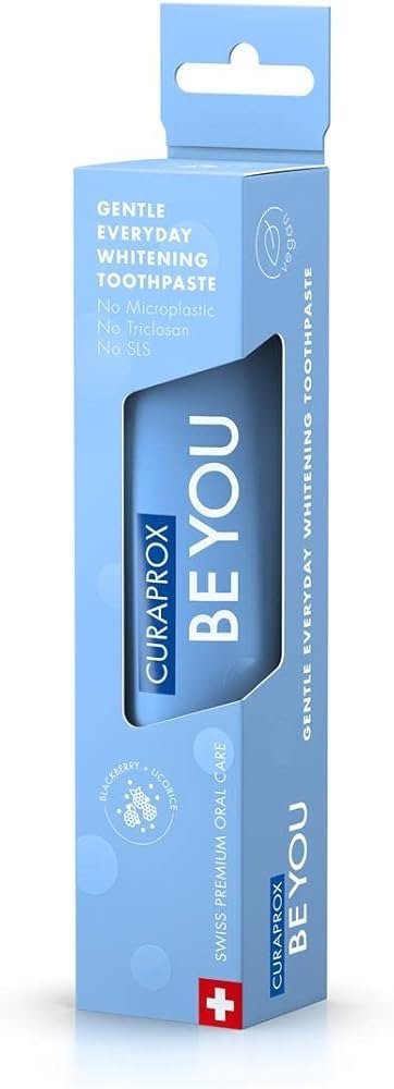 PASTA BLANQUEADORA BE YOU  AZUL 60ML BLACKBERRY  CURAPROX