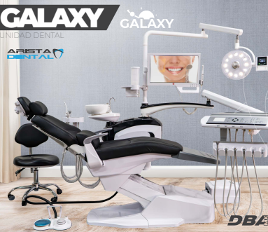 UNIDAD DENTAL GALAXY 12 LED EQUIPADA ISIDENT