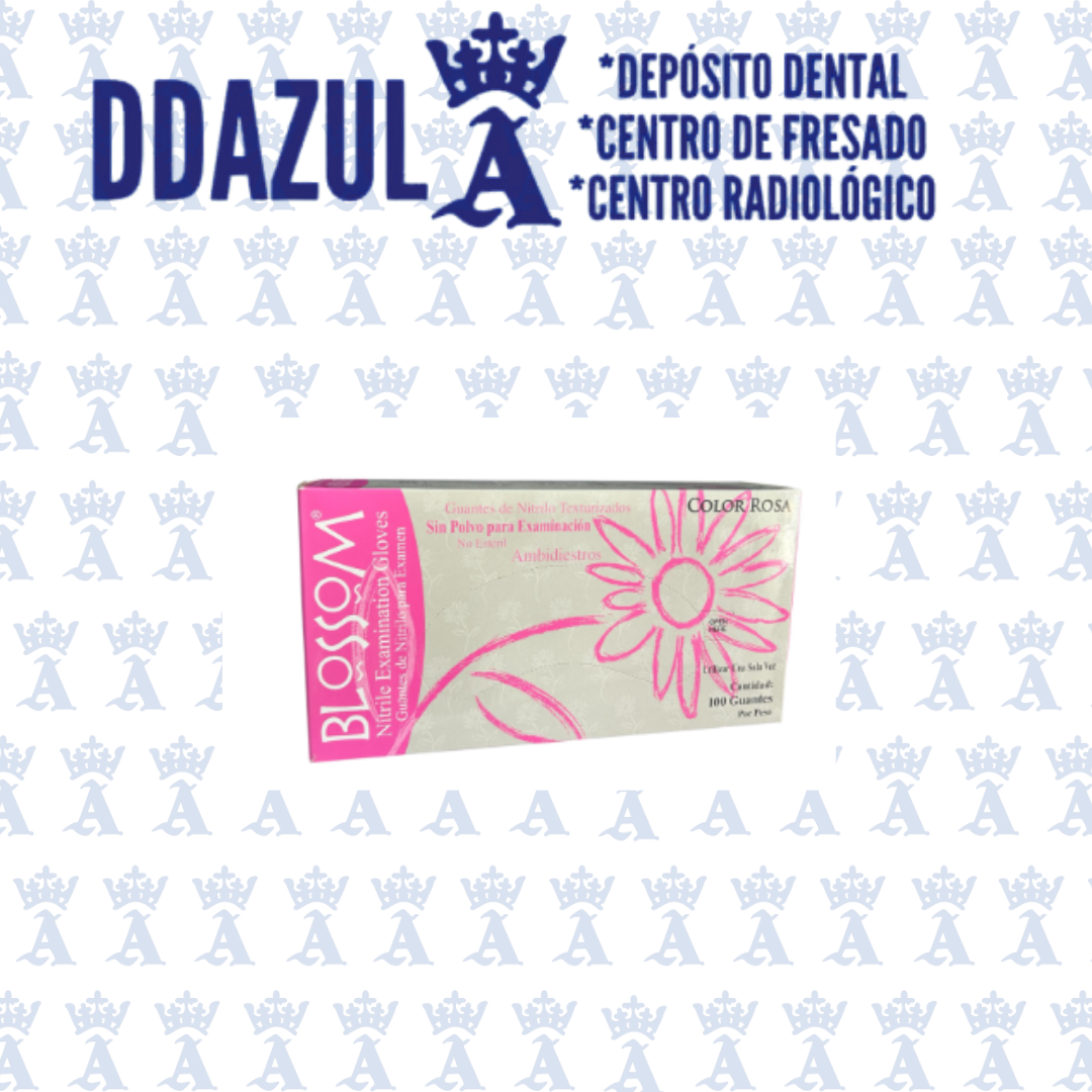 GUANTE NITRILO ROSA XCH BLOSSOM