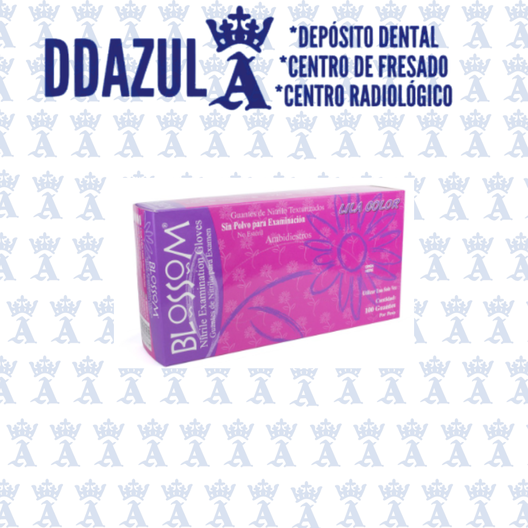 GUANTE NITRILO LILA CH BLOSSOM