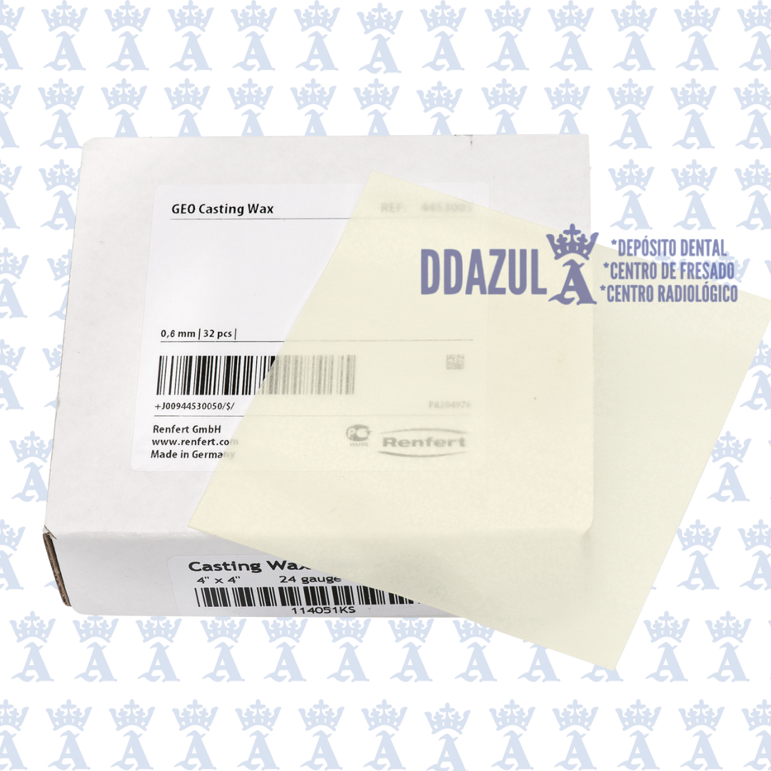 CERA GEO CASTING WAX CAJA