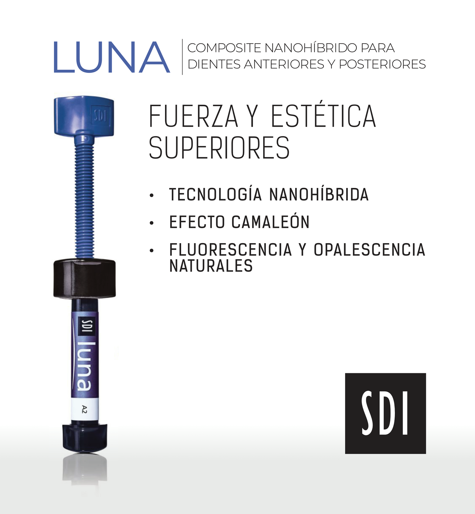 LUNA A1 RESINA NANOHIBRIDA ANTERIOR/POSTERIOR 4G